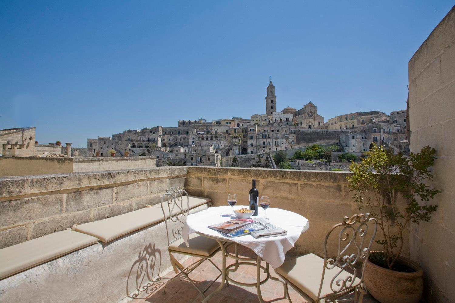 L'Hotel In Pietra Matera Exterior foto