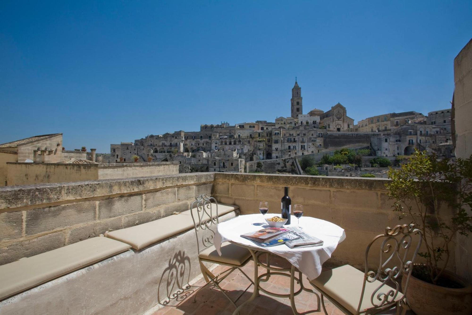 L'Hotel In Pietra Matera Exterior foto